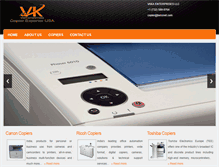 Tablet Screenshot of copymachine.us